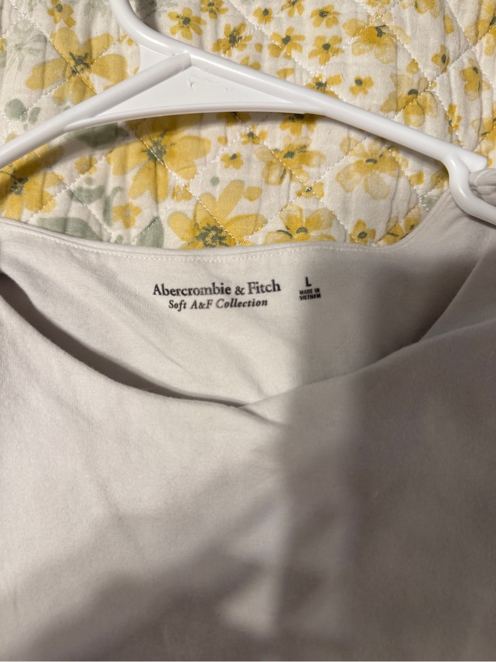 Abercrombie & Fitch Cream Scoop Neck Bodysuit